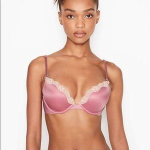 Victoria’s Secret- Satin Plunge Push-Up Bra